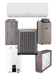 Comfort Doctor carries high efficiency heating, air conditioning, and plumbing systems to keep you comfortable all year round! Call us today!